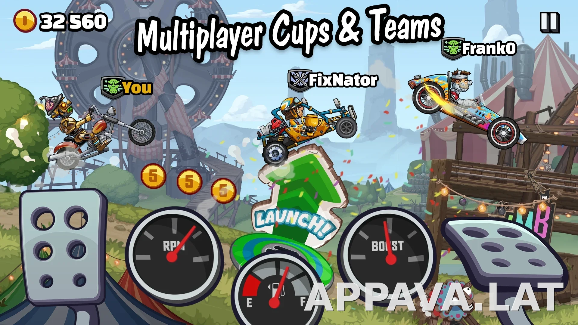 Hill Climb Racing 2 скриншот 3