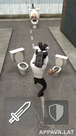 Toilet Fight скриншот 4